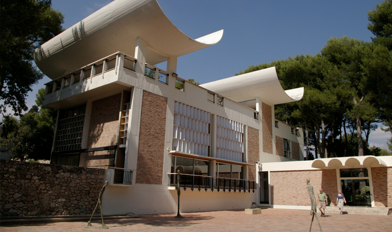 Marco del Re reçoit Crooner Radio à la fondation Maeght