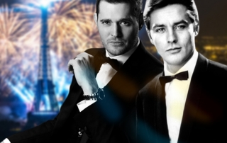 Michael Bublé Alain Delon voeux 2016