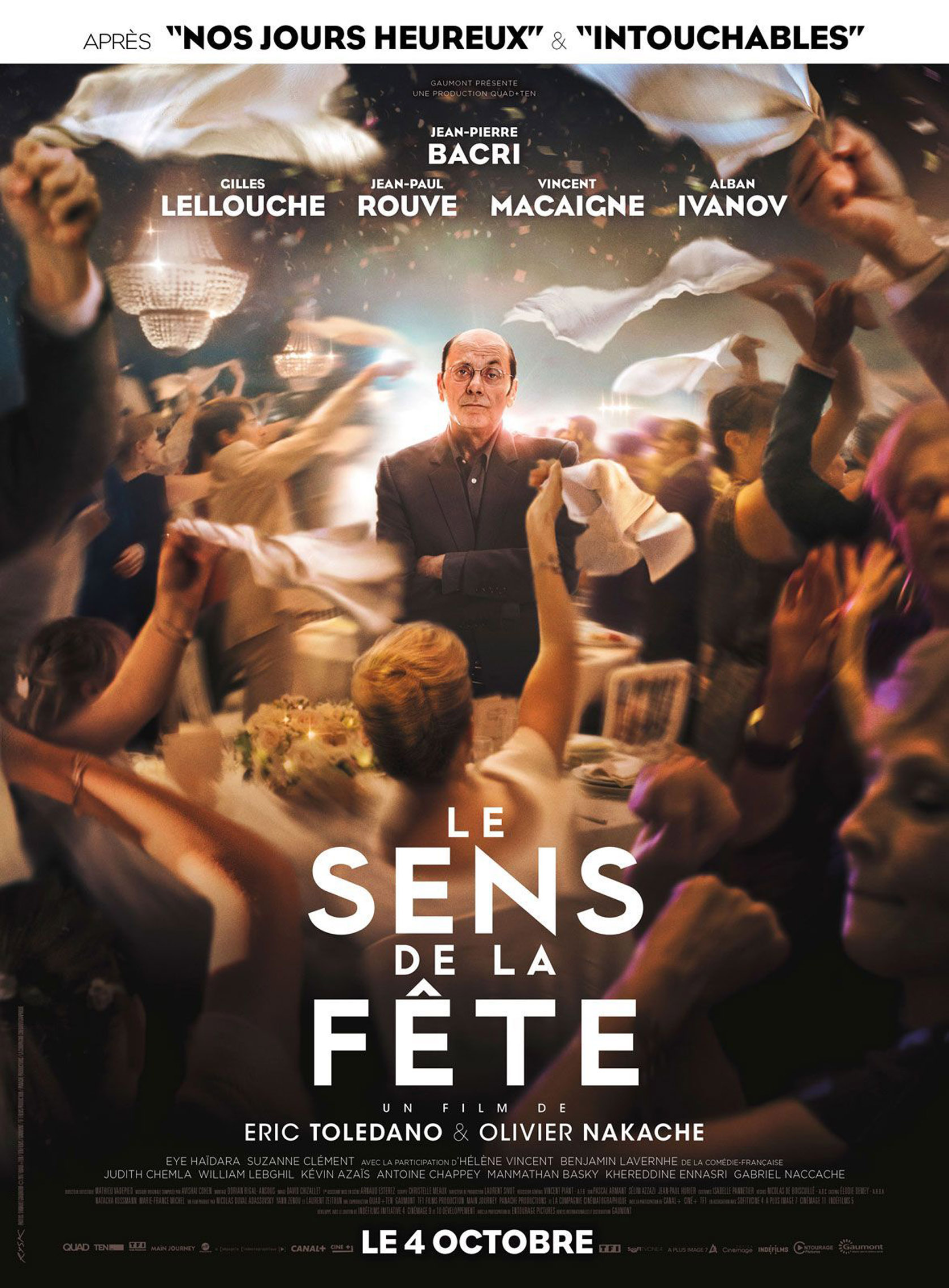 Le Sens de la fete affiche cinema