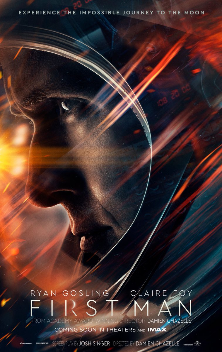 First Man – Ryan Gosling – Cover 2018