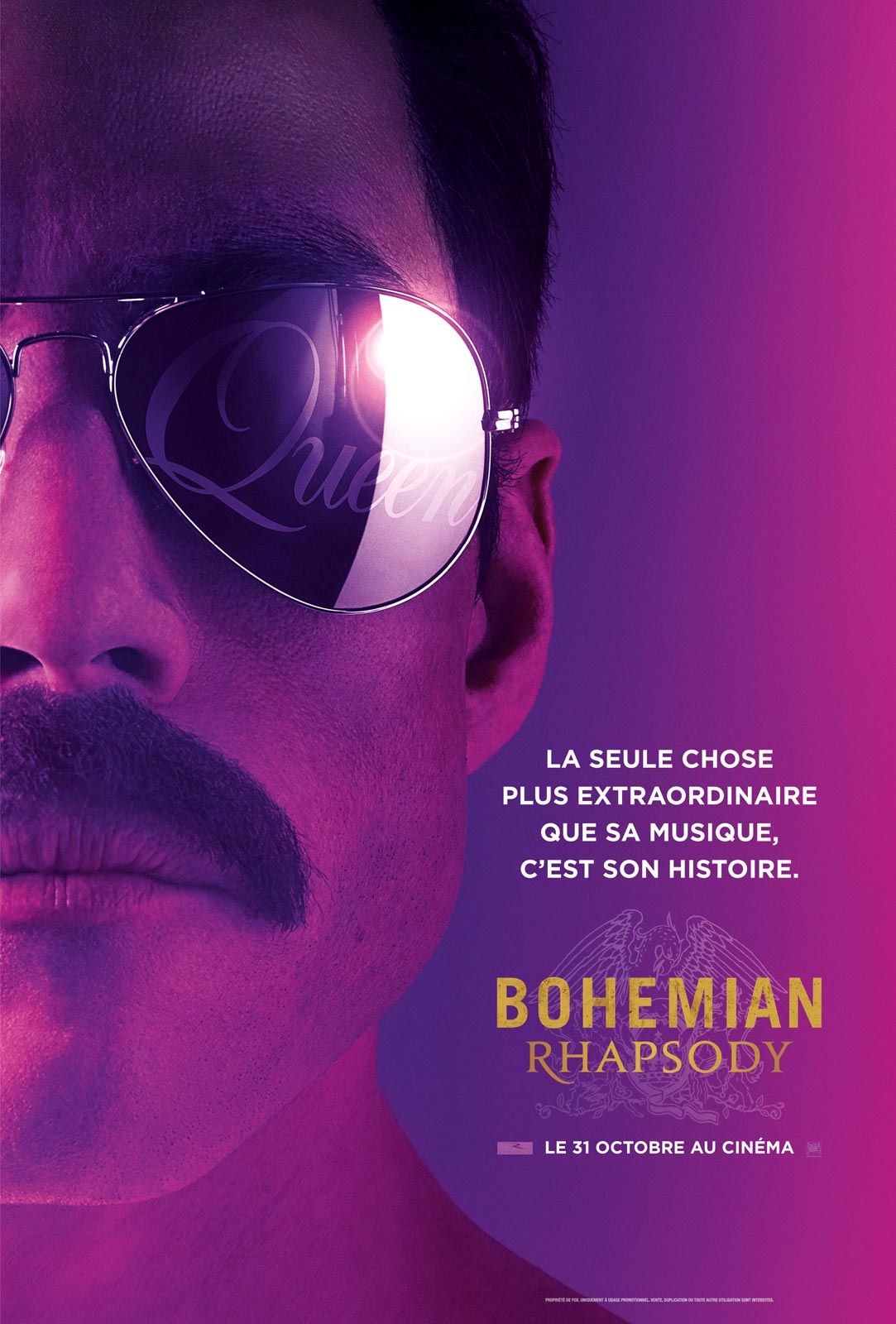 Bohemian Rhapsody Queen affiche cinema Bohemian Rhapsody Queen affiche cinema