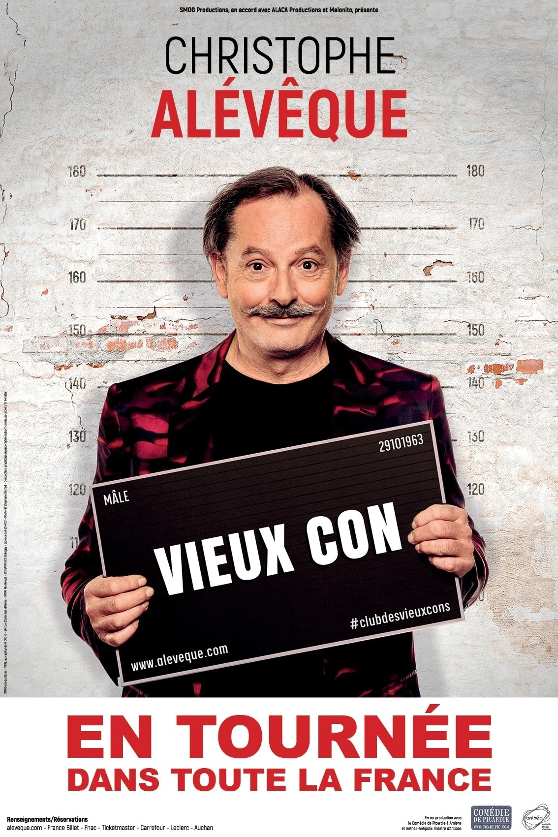Affiche Christophe Aleveque Éloge d’un vieux con moderne – Tournée Affiche-Christophe-Aleveque-Eloge-dun-vieux-con-moderne-Tournee