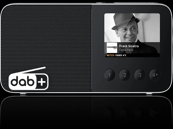 Crooner Radio poste radio numerique dab+ en france